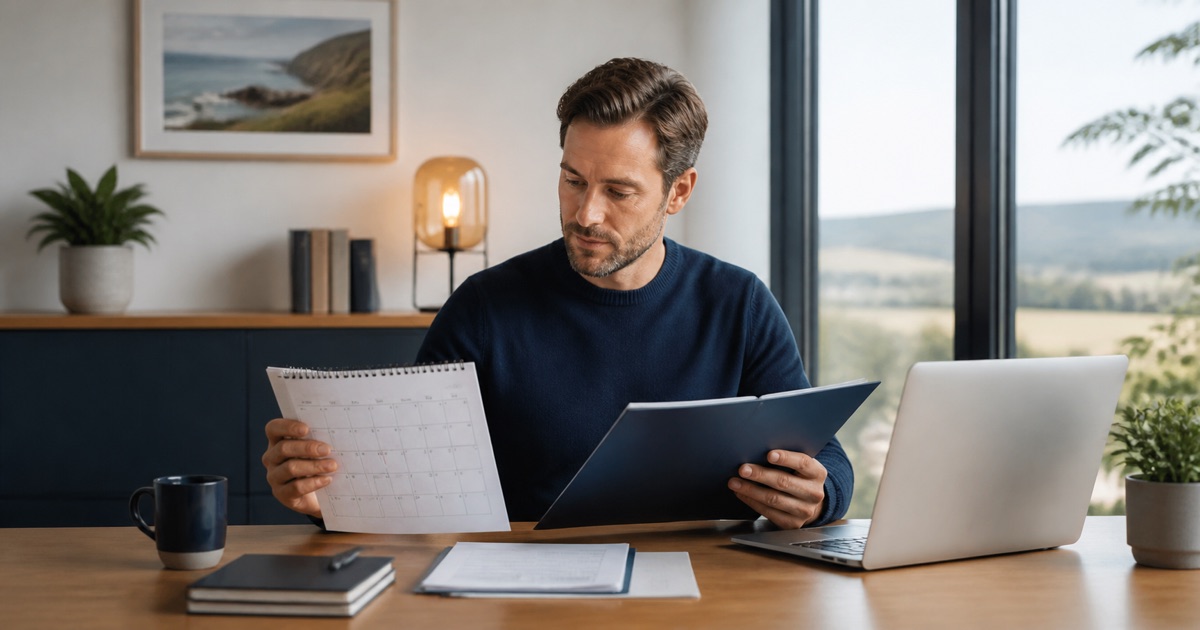 Company director reviewing an Irish CRO annual return filing deadline