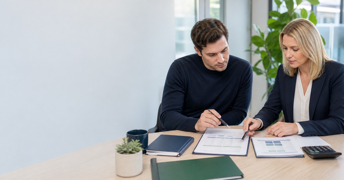 Irish startup founder and tax adviser reviewing Corporation Tax relief eligibility