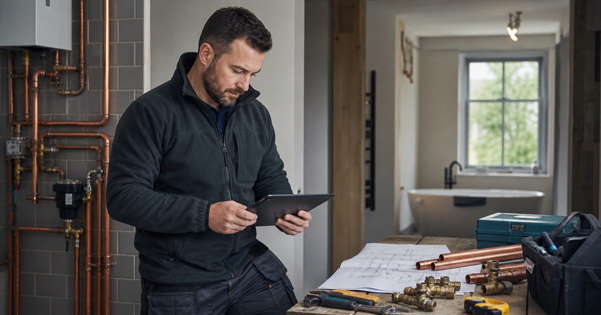Irish plumbing contractor planning a limited company, tax registrations and customer contracts